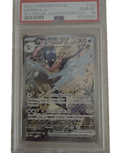 pokemon tcg: greninja ex (svp 132) – psa 10 en