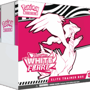pokemon tcg: scarlet & violet white flare elite trainer box/reshiram
