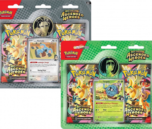 pokemon tcg: mega evolution ascended heroes trainer's 2 pack blister