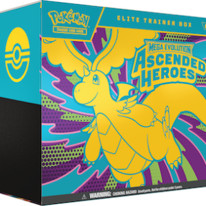 Home pokémon tcg: mega evolution ascended heroes elite trainer box dragonite